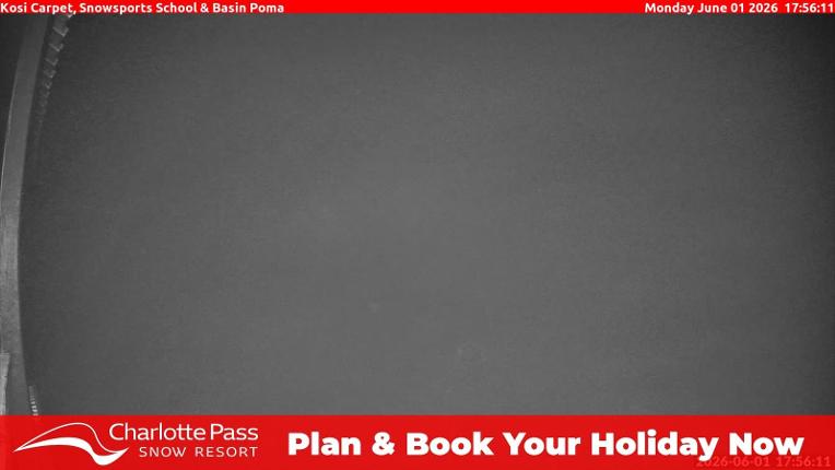 Webcam Charlotte Pass: Kosi carpet