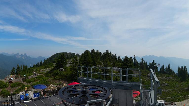 Webcam Cypress Mountain: Top of Ski Chair