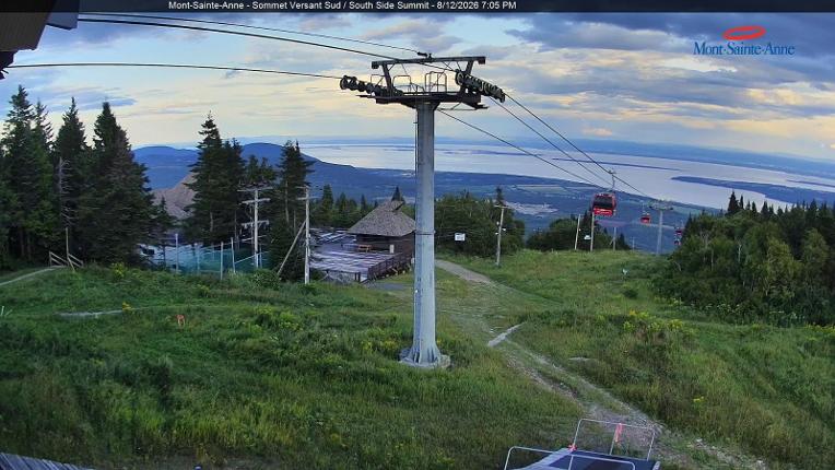 Webcam Mont-Sainte-Anne: Sommet du Sud