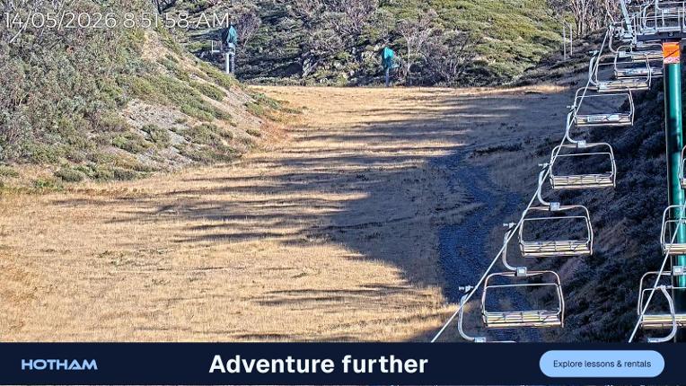 Webcam Mount Hotham: Slalom Gully