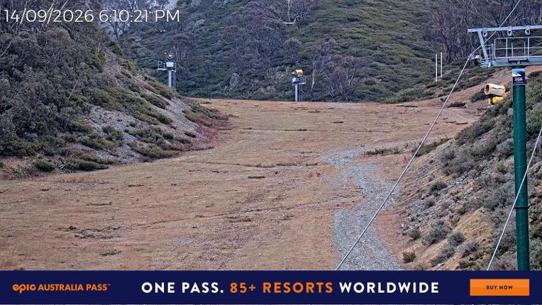 Webcam Mount Hotham: Slalom Gully