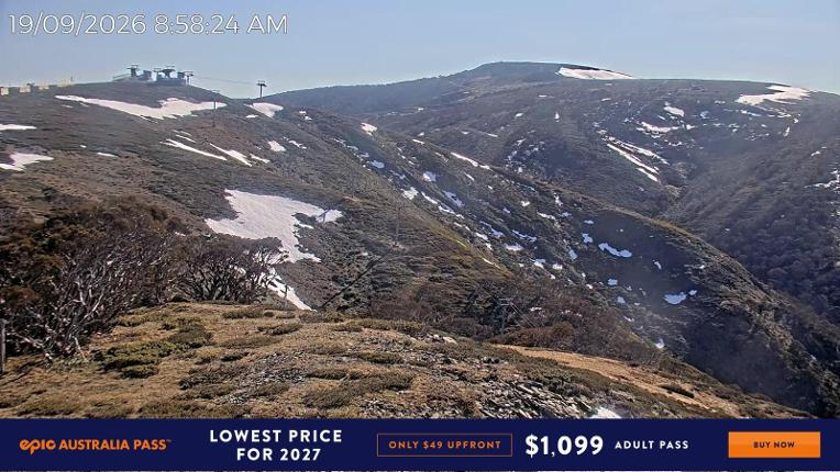 Webcam Mount Hotham: Skating Rink