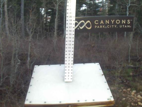 Webcam Park City: Canyos Village Snow Stake
