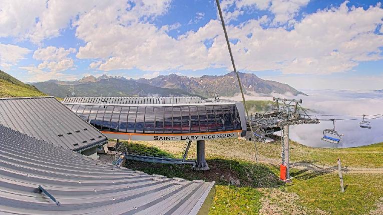 Webcam Saint Lary: Panoramic Bouleaux