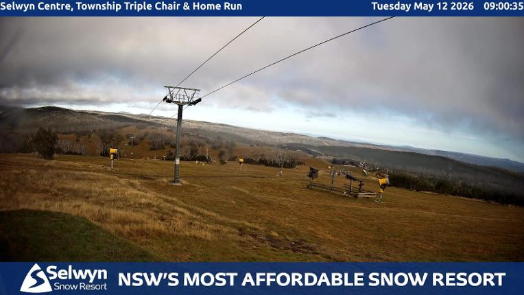 Webcam Selwyn Snowfields: Township