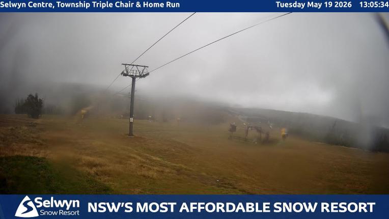 Webcam Selwyn Snowfields: Township