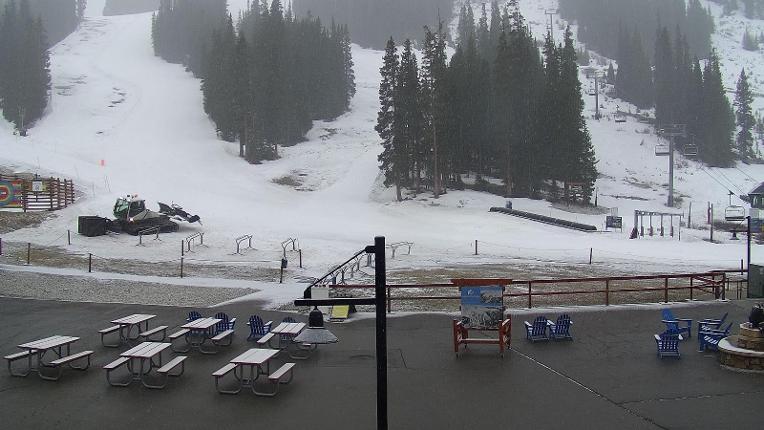 Webcam Arapahoe Basin: Base area