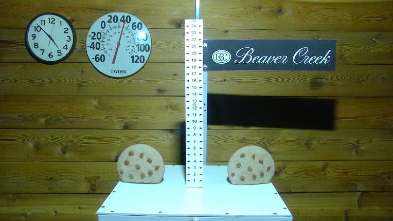 Webcam Beaver Creek: Snow stake