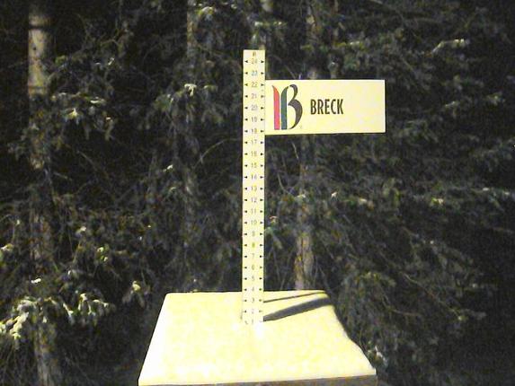 Webcam Breckenridge: Snow stake