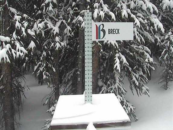Webcam Breckenridge: Snow stake