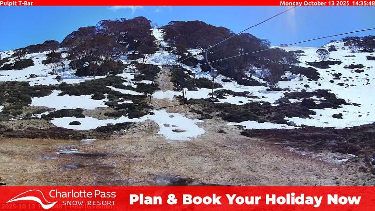 Webcam Charlotte Pass: Pulpit