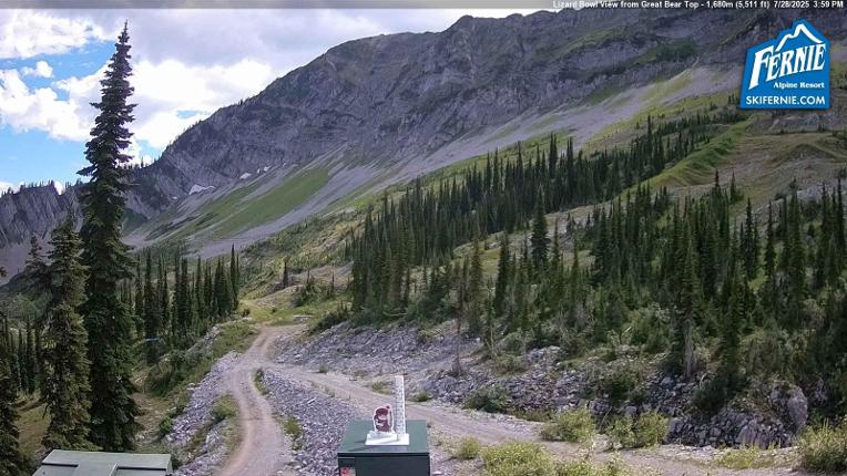 Webcam Fernie: Lizard Bowl