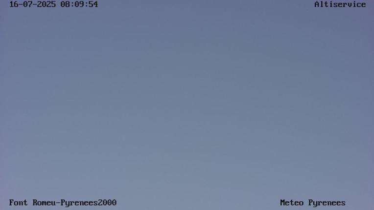 Webcam Font Romeu - Pyrénées 2000: Sommet