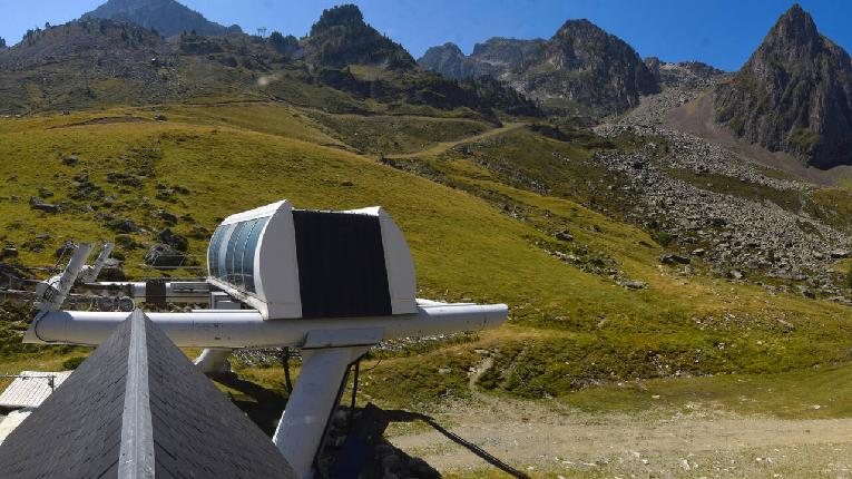 Webcam Grand Tourmalet: La mongie village - 1750m