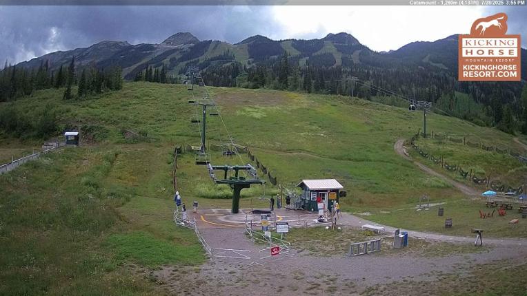 Webcam Kicking Horse: Catamount