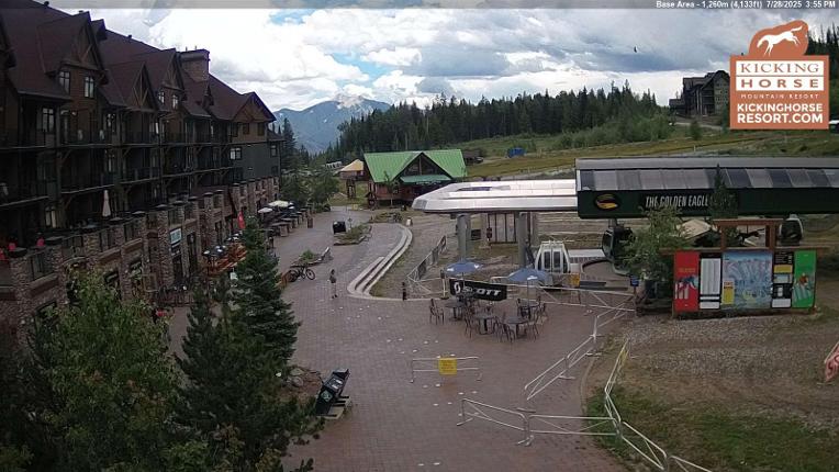 Webcam Kicking Horse: Gondola Base
