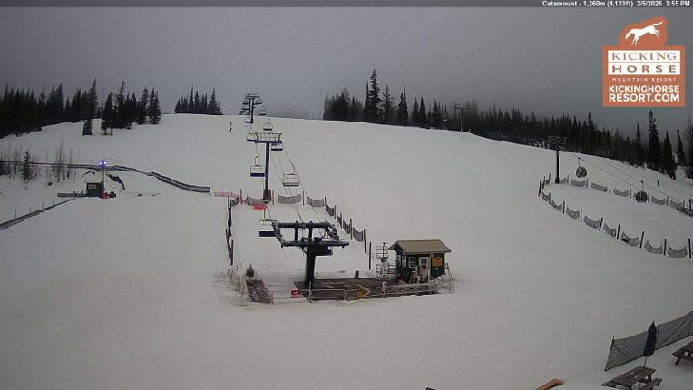 Webcam Kicking Horse: Catamount