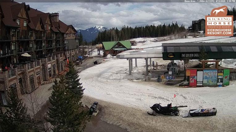 Webcam Kicking Horse: Gondola Base