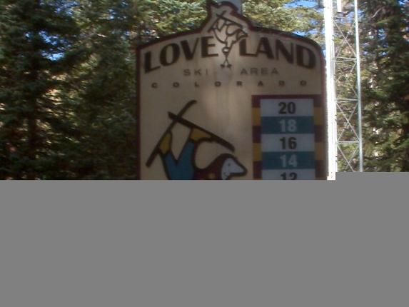 Webcam Loveland: Snow stake