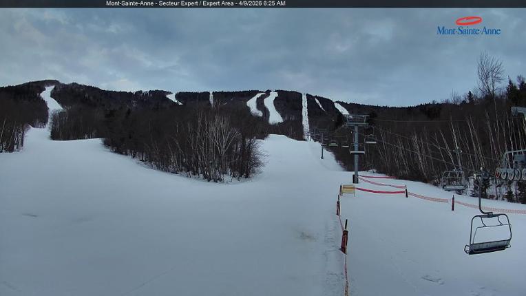 Webcam Mont-Sainte-Anne: Secteur Expert
