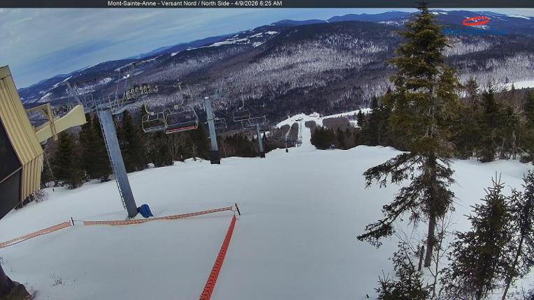 Webcam Mont-Sainte-Anne: Sommet du Nord