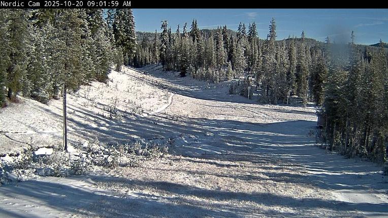 Webcam Mount Bachelor: Nordic center