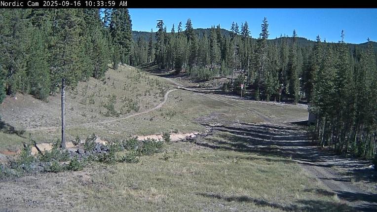 Webcam Mount Bachelor: Nordic center
