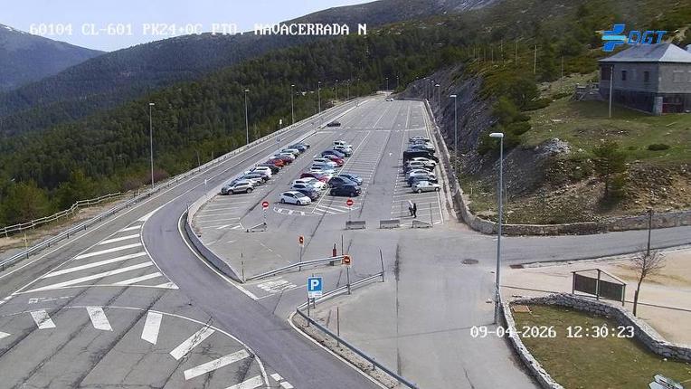 Webcam Puerto de Navacerrada: CL601 KM24