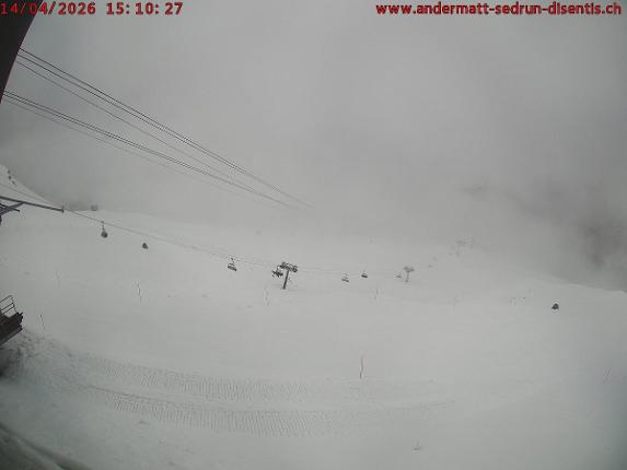 Webcam SkiArena - Andermatt Sedrun: Mittelstation Gurschen, Andermatt