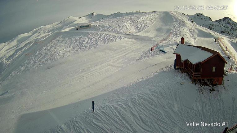 Webcam Valle Nevado: Terraza La Fourchette