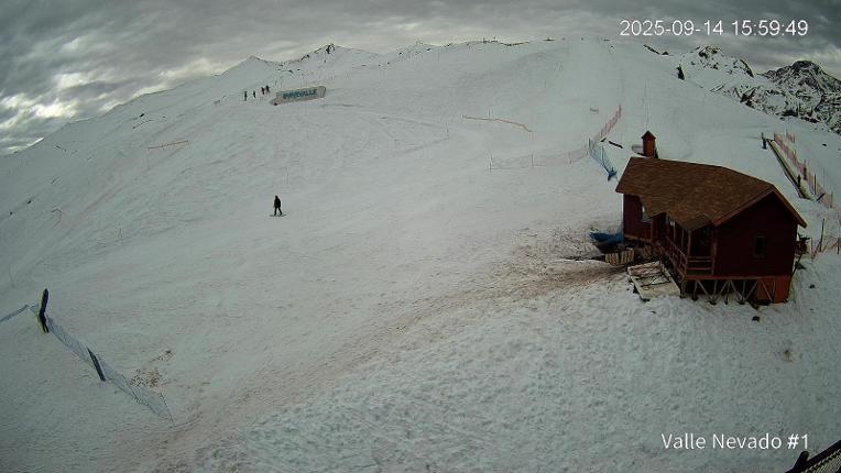 Webcam Valle Nevado: Terraza La Fourchette