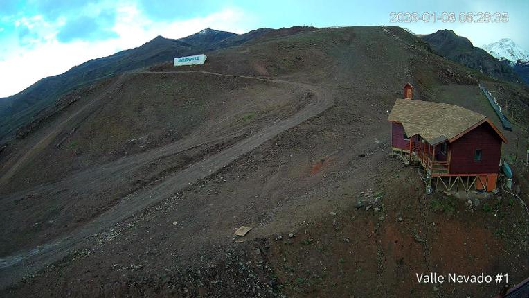 Webcam Valle Nevado: Terraza La Fourchette